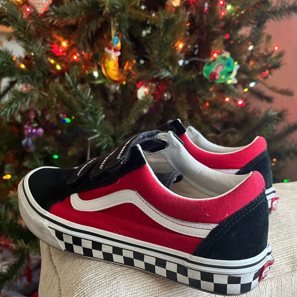 Vans Black and White Sneakers